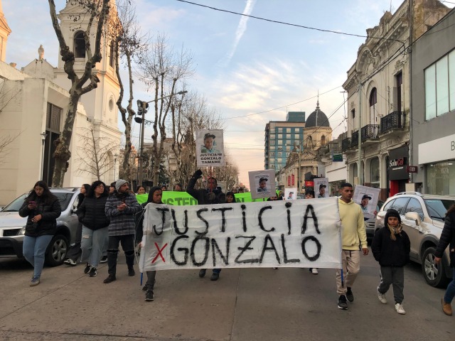 La familia de Gonzalo Tamame march por justicia
